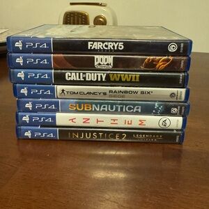 Bundle of Miscellaneous PlayStation 4 Games